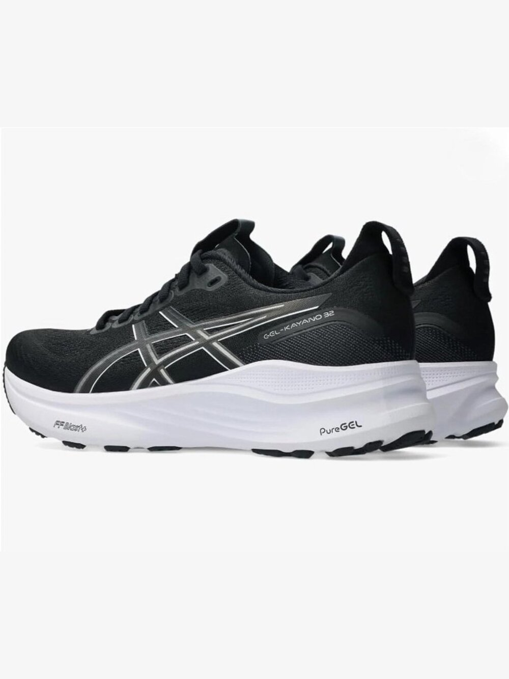 ASICS Gel-Kayano 32 Black White Women's Size 7 Narrow Running Shoes NEW